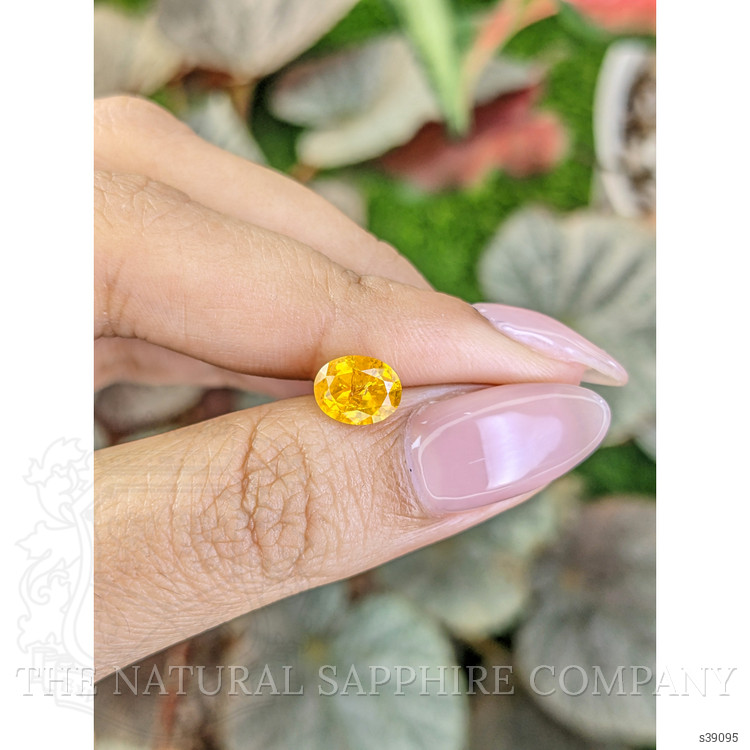 2.04 Ct. Yellow Sapphire from Ceylon (Sri Lanka)