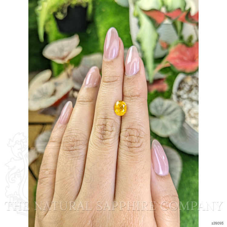 2.04 Ct. Yellow Sapphire from Ceylon (Sri Lanka)