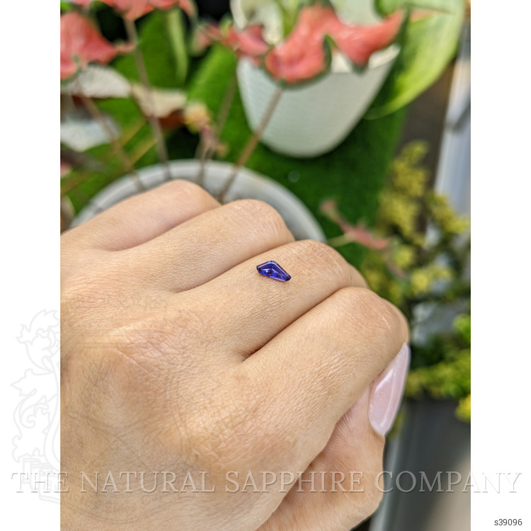 0.44 Ct. Purple Sapphire from Ceylon (Sri Lanka)
