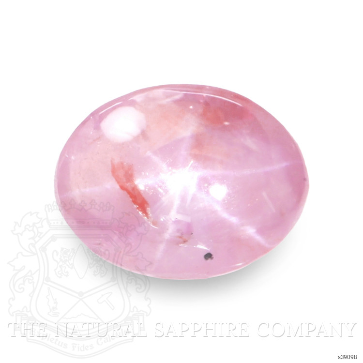 2.06 Ct. Padparadscha Star Sapphire from Ceylon (Sri Lanka)