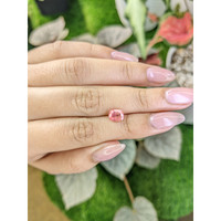 1.59 Ct. Padparadscha Sapphire from Ceylon (Sri Lanka) Life Style