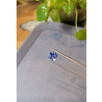 3.58 Ct. Blue Sapphire from Ceylon (Sri Lanka) Life Style