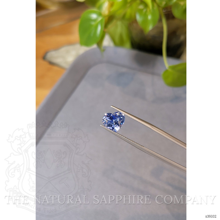 3.58 Ct. Blue Sapphire from Ceylon (Sri Lanka)