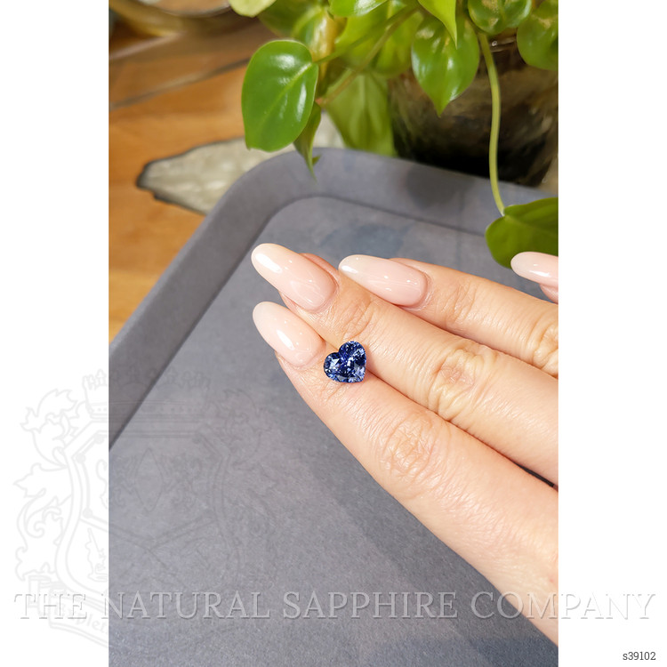 3.58 Ct. Blue Sapphire from Ceylon (Sri Lanka)