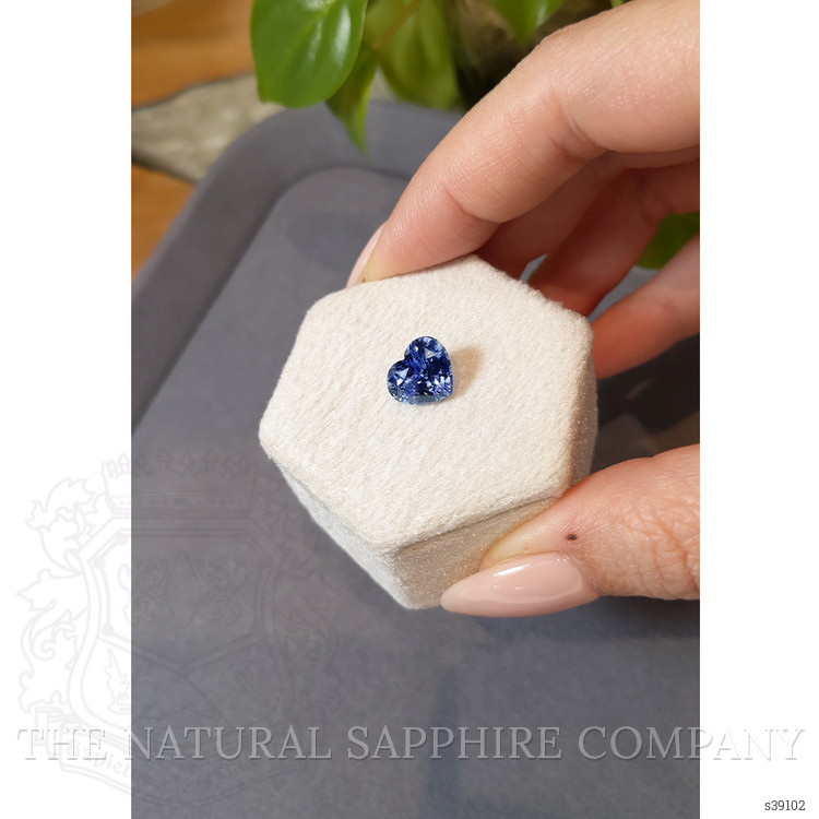 3.58 Ct. Blue Sapphire from Ceylon (Sri Lanka)
