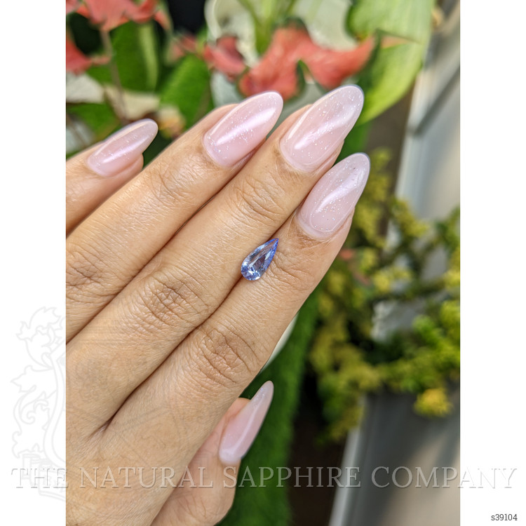 1.33 Ct. Blue Sapphire from Ceylon (Sri Lanka)
