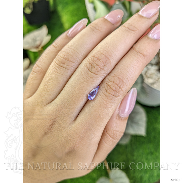 1.03 Ct. Purple Sapphire from Ceylon (Sri Lanka)