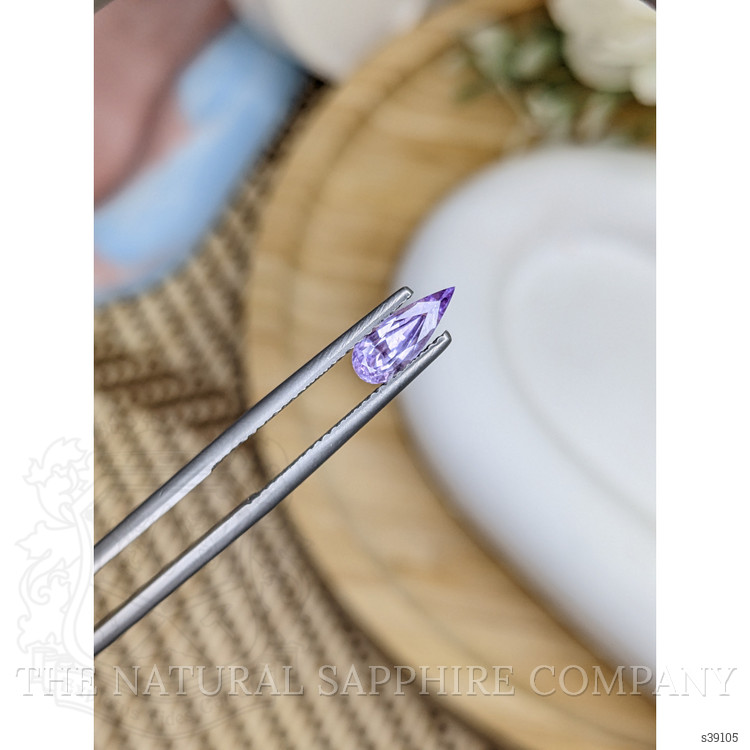 1.03 Ct. Purple Sapphire from Ceylon (Sri Lanka)