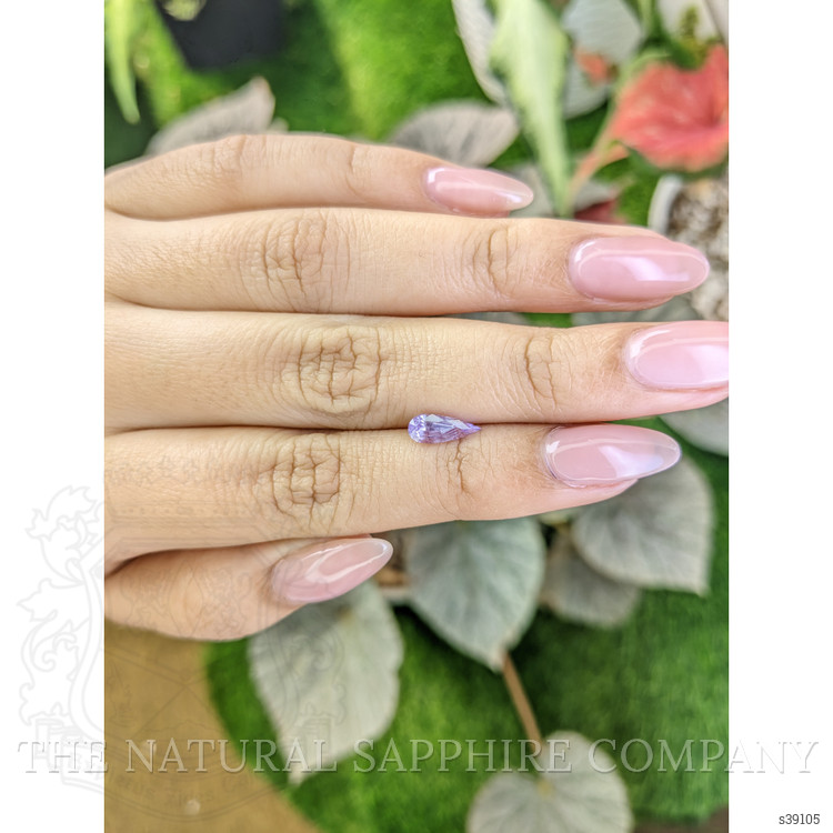 1.03 Ct. Purple Sapphire from Ceylon (Sri Lanka)