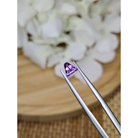 0.55 Ct. Pinkish Purple Sapphire from Ceylon (Sri Lanka) Life Style