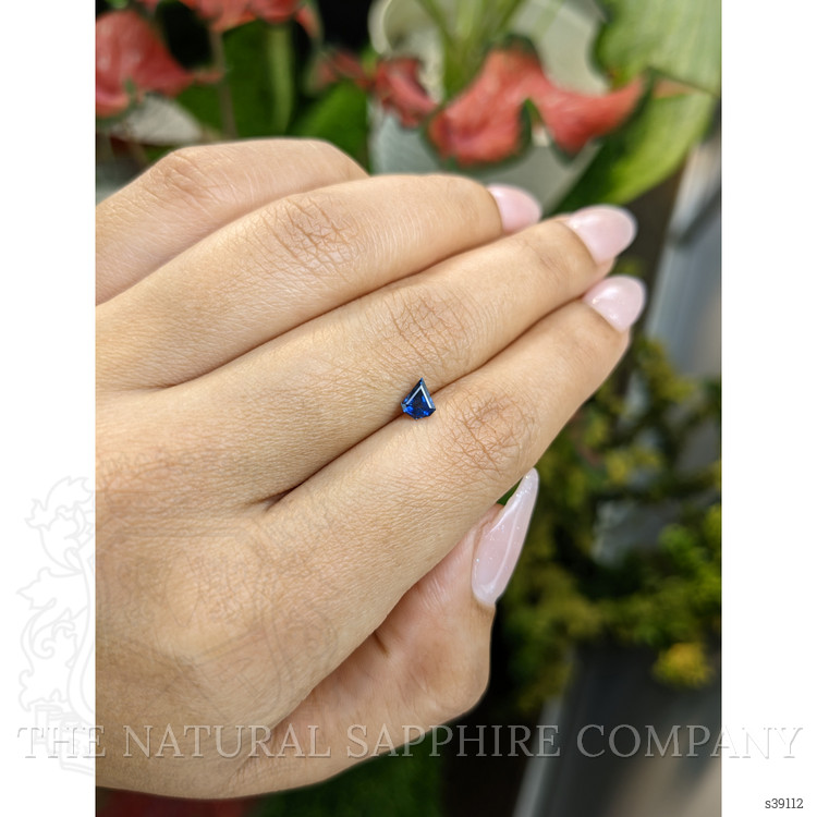 0.45 Ct. Blue Sapphire from Ceylon (Sri Lanka)
