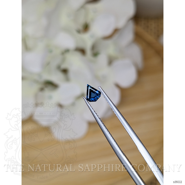 0.45 Ct. Blue Sapphire from Ceylon (Sri Lanka)