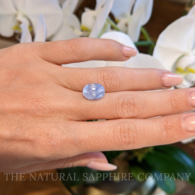 6.25 Ct. Blue Sapphire from Ceylon (Sri Lanka)