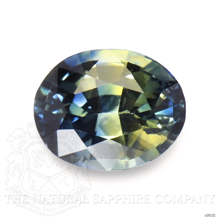 0.86 Ct. Bi Color Sapphire from Ceylon (Sri Lanka)