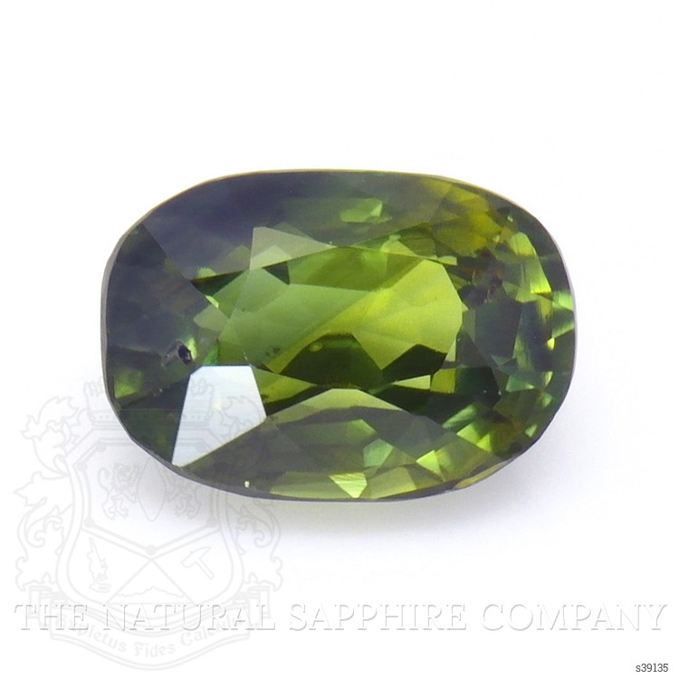 1.46 Ct. Yellowish Green Sapphire from Madagascar