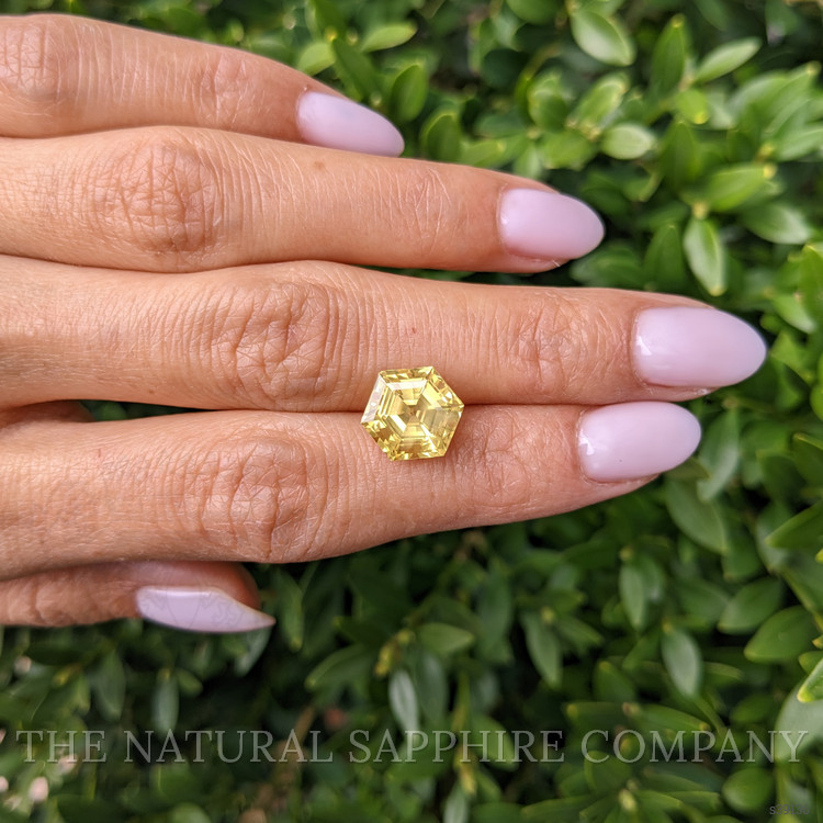 6.20 Ct. Yellow Sapphire from Ceylon (Sri Lanka)