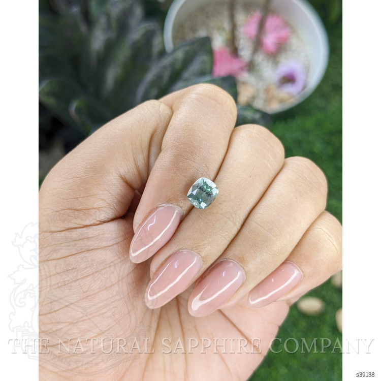 1.88 Ct. Bluish Green Sapphire from Montana