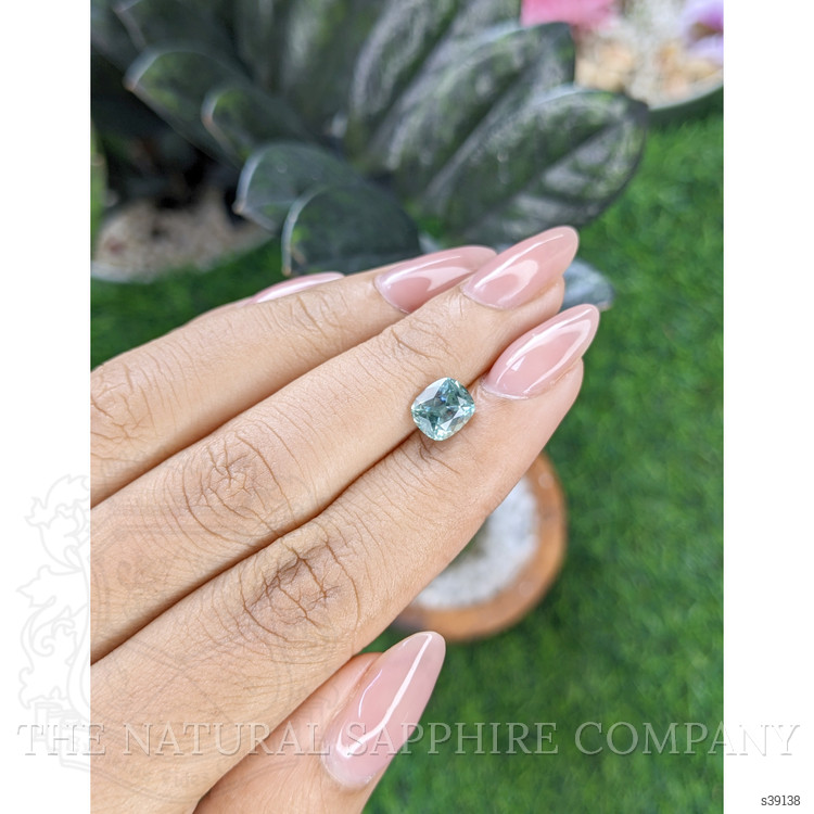 1.88 Ct. Bluish Green Sapphire from Montana
