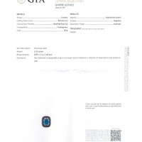 2.12 Ct. Sapphire from Australia Scan Report