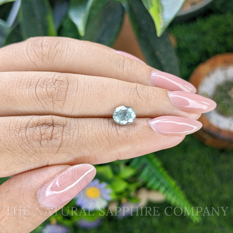 1.55 Ct. Bluish Green Sapphire from Montana