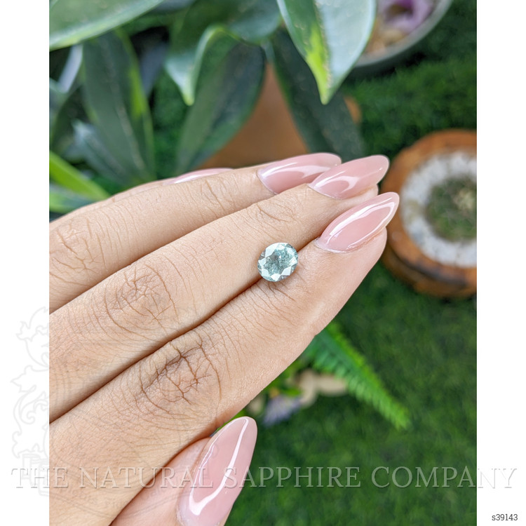 1.55 Ct. Bluish Green Sapphire from Montana