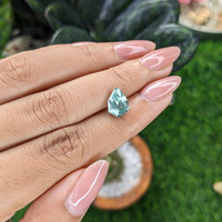 2.92 Ct. Bluish Green Sapphire from Montana Life Style