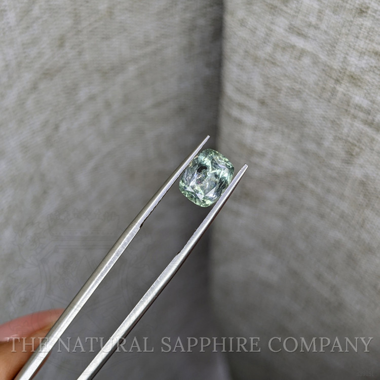 2.30 Ct. Bluish Green Sapphire from Montana