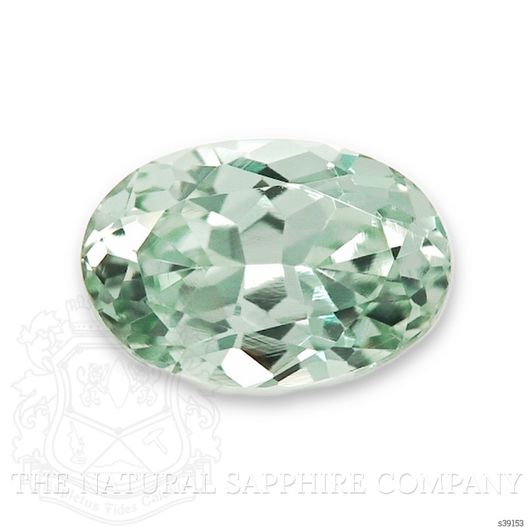 0.83 Ct. Green Sapphire from Montana