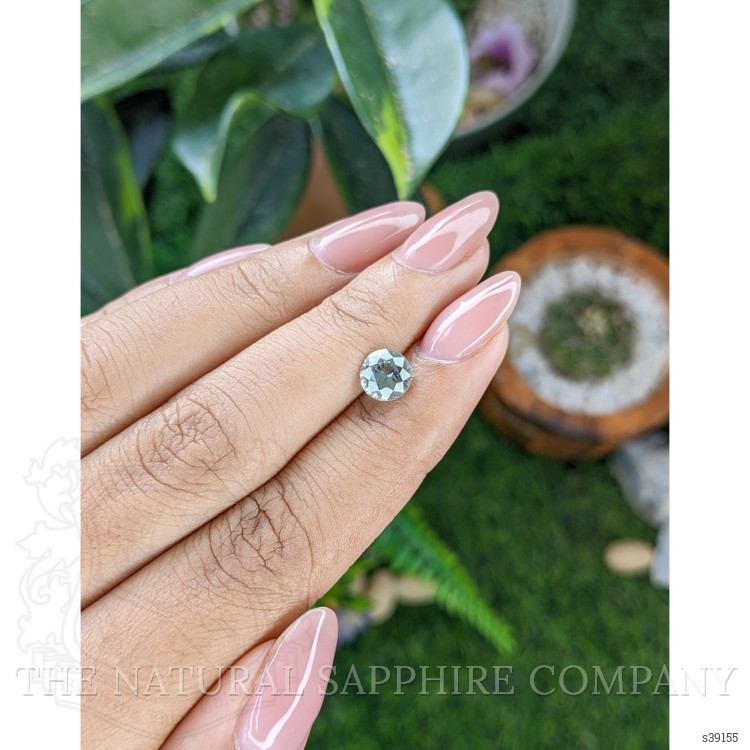 1.29 Ct. Bluish Green Sapphire from Montana