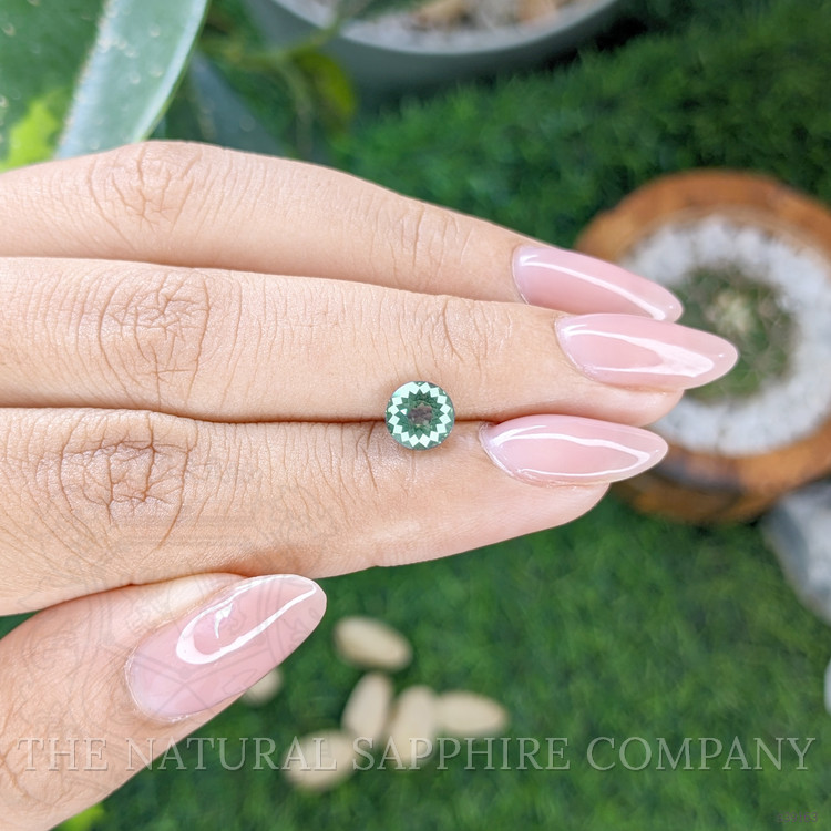 1.49 Ct. Bluish Green Sapphire from Montana