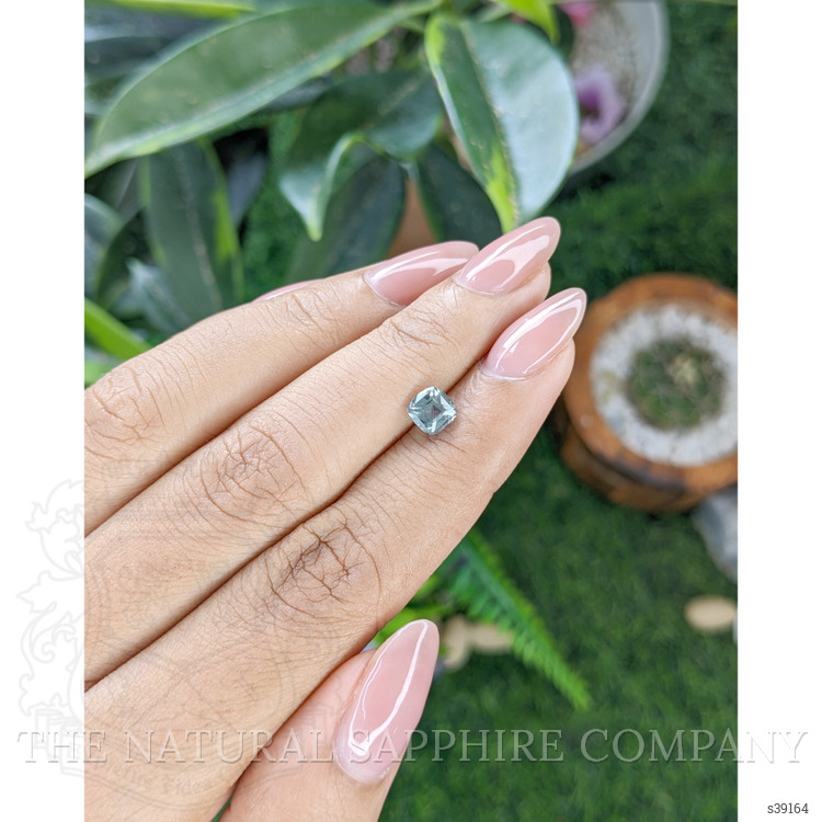 1.18 Ct. Bluish Green Sapphire from Montana