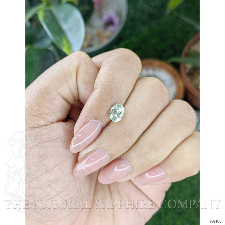 1.03 Ct. Green Sapphire from Montana