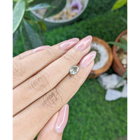 0.80 Ct. Green Sapphire from Montana Life Style
