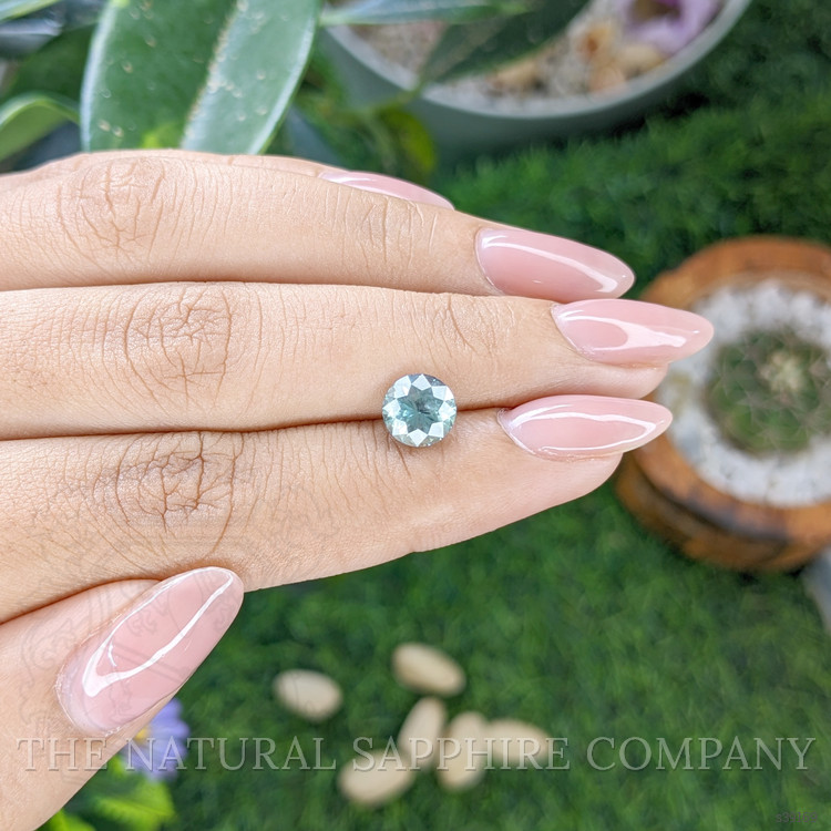 1.84 Ct. Greenish Blue Sapphire from Montana