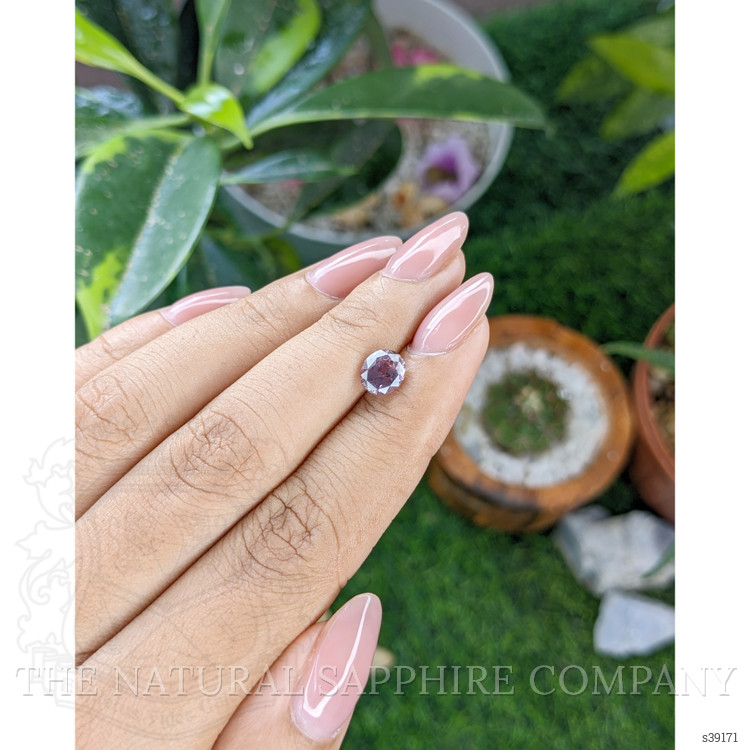 1.45 Ct. Purplish Pink Sapphire from Montana