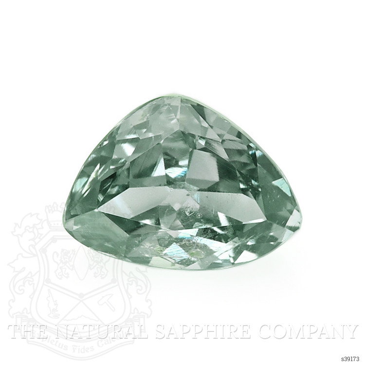 0.87 Ct. Bluish Green Sapphire from Montana