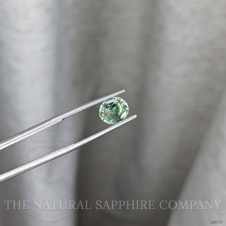 1.65 Ct. Green Sapphire from Montana