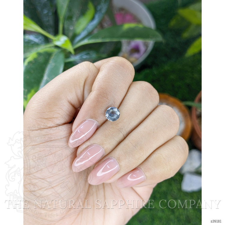 1.41 Ct. Greenish Blue Sapphire from Montana