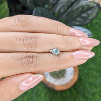 0.80 Ct. Bluish Green Sapphire from Montana Life Style