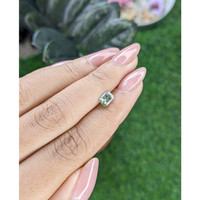 0.93 Ct. Green Sapphire from Montana Life Style
