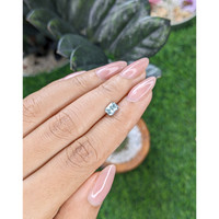 0.98 Ct. Bluish Green Sapphire from Montana Life Style