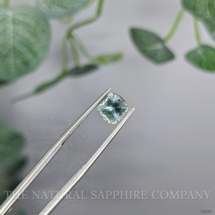 1.60 Ct. Bluish Green Sapphire from Montana