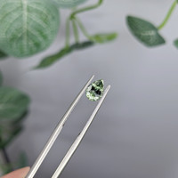1.01 Ct. Bluish Green Sapphire from Montana Life Style