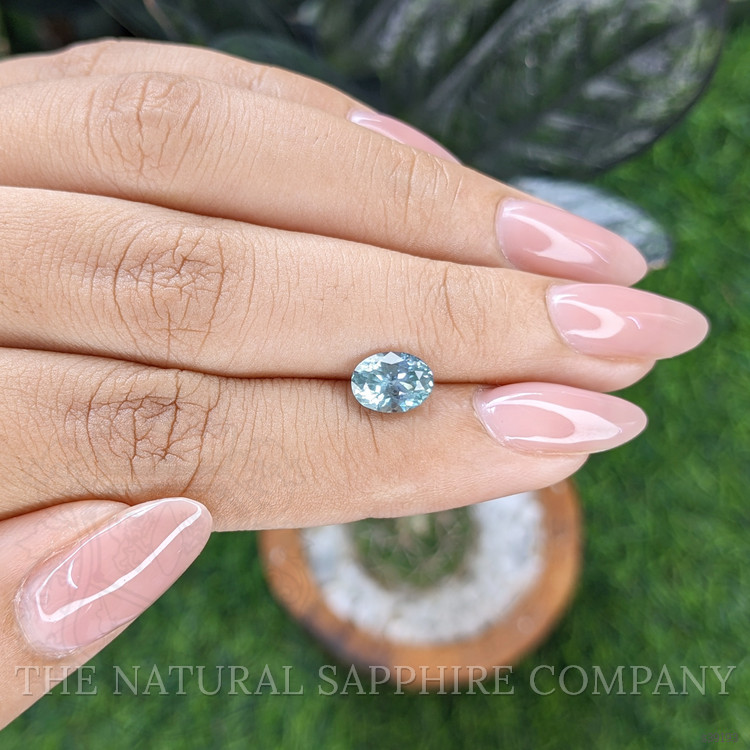 1.66 Ct. Bluish Green Sapphire from Montana
