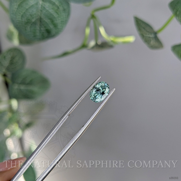 1.66 Ct. Bluish Green Sapphire from Montana