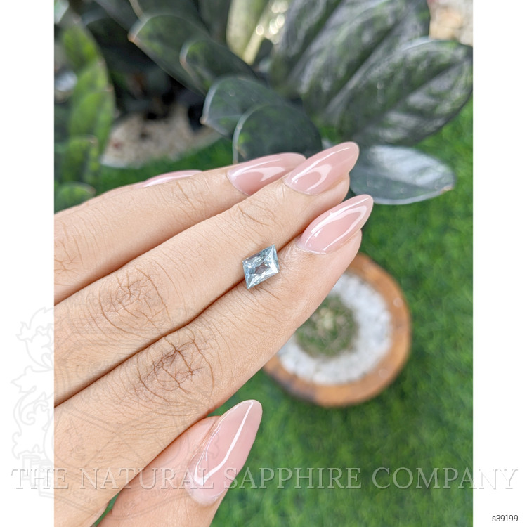1.55 Ct. Bluish Green Sapphire from Montana