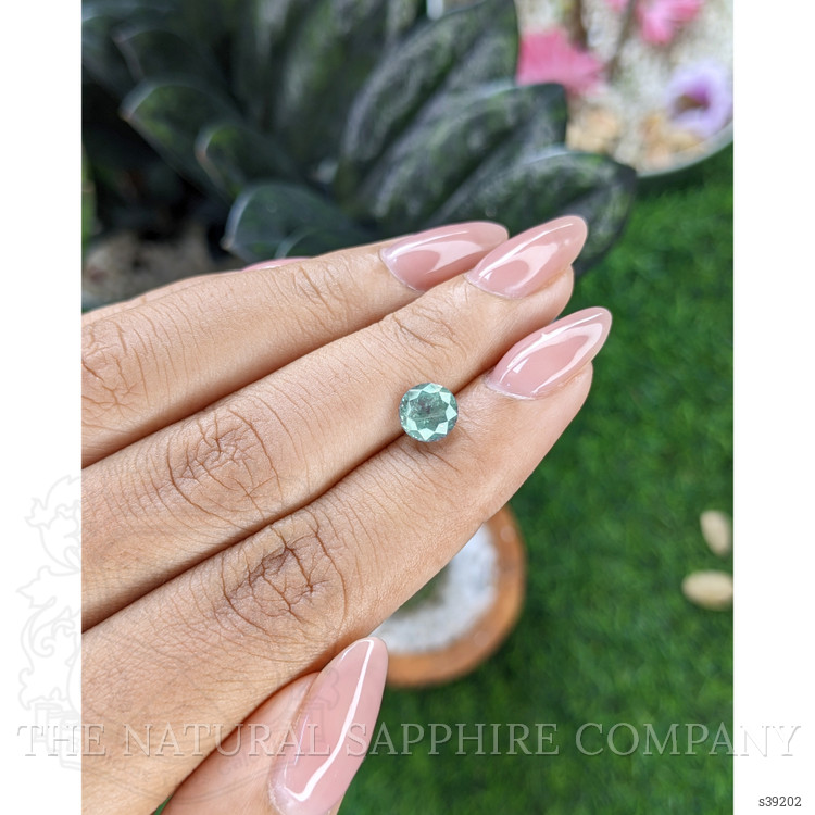 1.79 Ct. Bluish Green Sapphire from Montana