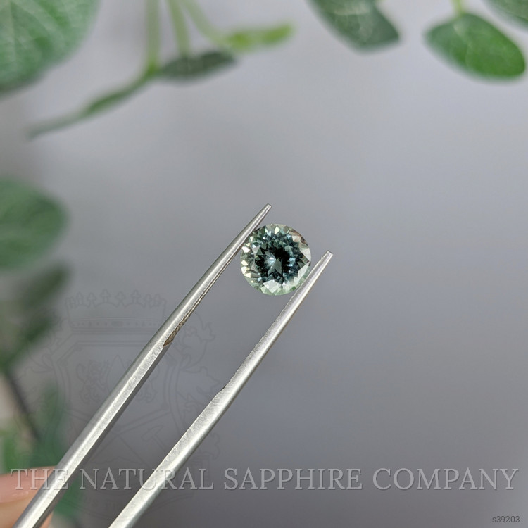 1.53 Ct. Bluish Green Sapphire from Montana