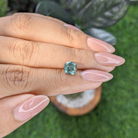 2.02 Ct. Bluish Green Sapphire from Montana Life Style