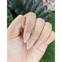 0.49 Ct. Bluish Green Sapphire from Montana Life Style